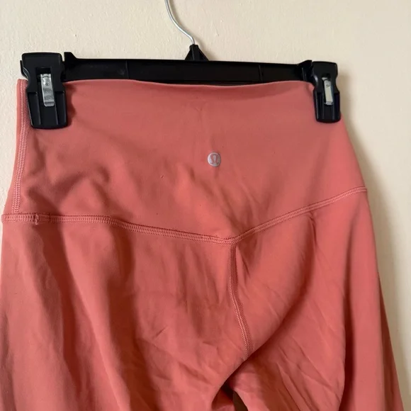 Lululemon Align Pant II Leggings Size 6 Rustic Coral